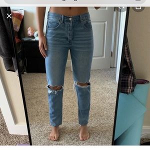 American Eagle Girlfriend Jeans